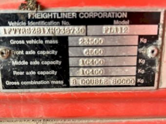 Freightliner FL112 Tipper