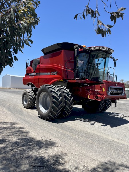2013 Case 7230 and FD 140 front and trailer