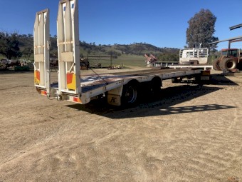 Gippsland Body Builders Bogey Pig Plant Trailer