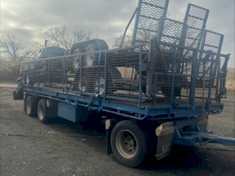 1998 J Smith & Sons JSDT-3-20 Tri Axle Dog Trailer