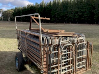 Thornton Portable sheep yards 