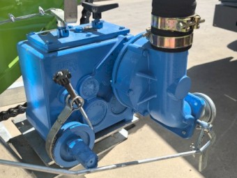 Buy Hard Hose Reel Irrigator on sale Lucerne paddock