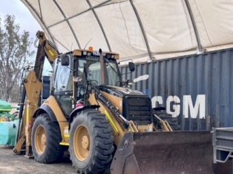 Cat 444E BackHoe
