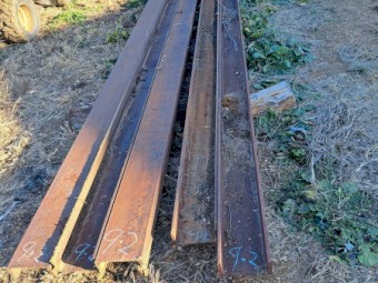 Heavy Steel Channel never used 180 x75 9.2 metre lengths
