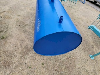 Steel fuel bowser 5ft x 30in dia