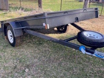 Caravans and Trailers Dubbo - 2800 x 1800 x 250 Single Axle Tilt Trailer