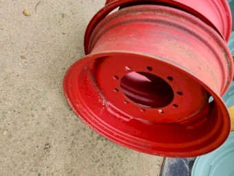 red rims 10stud 28inch euro pattern $660 per pair