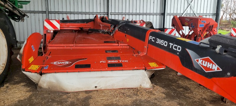 KUHN FC3160TCD Flail Centre pull Mower Conditioner