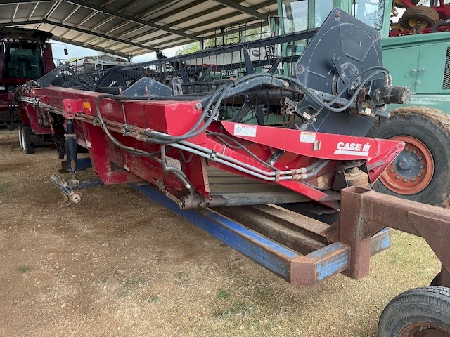 36ft Case IH DHX361 Windrower Front