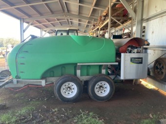 SW3100 Steam Weeder with 3,000L Tank and Trailer