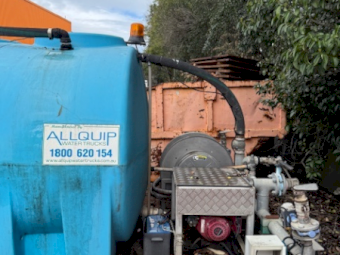 Truck Slip on Water Tank
