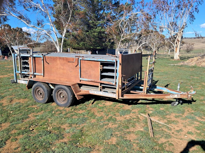 Peak Hill 50 panel Portable Sheep Yards