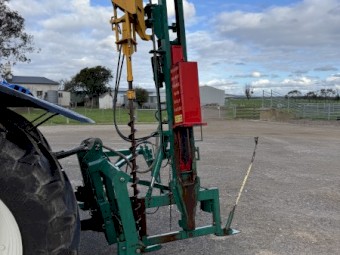 Munro MultiSett Sideshift Post Driver