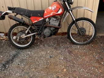 1984 Yamaha XT 550 Motorbike