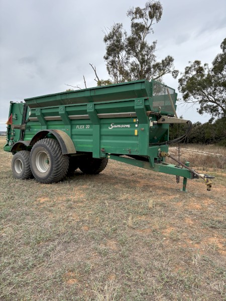 2008 Samson Flex 20 Manure Spreader