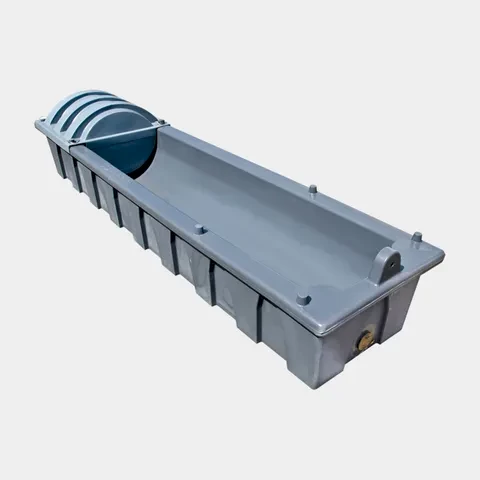 Gough Plastics 3 Meter Mega Trough with Valve Kits