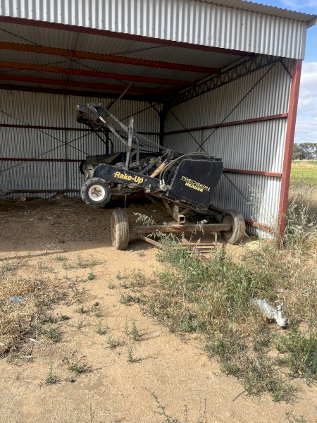 Rake up Canola Front