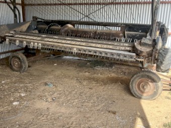 Rake up Canola Front