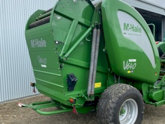 2014 McHale V640 round baler