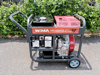 10KVA 3 Phase Standby Diesel Generator 240V / 415V