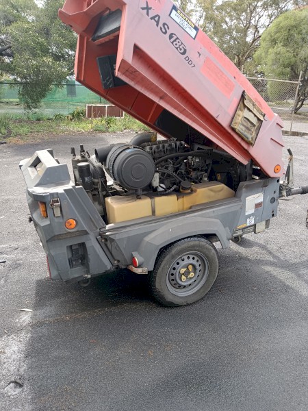 2012 Atlas Copco XAS 185 Air Compressor