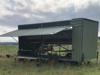 Chicken Caravan for Sale – Holds up to 450 Hens