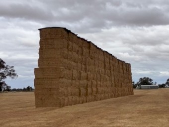 500mt Vetch Hay 650kg 8x4x3 Bales