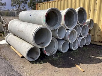 300mm Bell-end Concrete Pipes