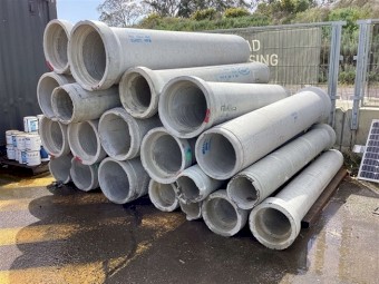 450mm Bell-end Concrete Pipes