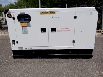 31.5KVA Isuzu Powered Diesel Generator 43 Amps / Phase 415V