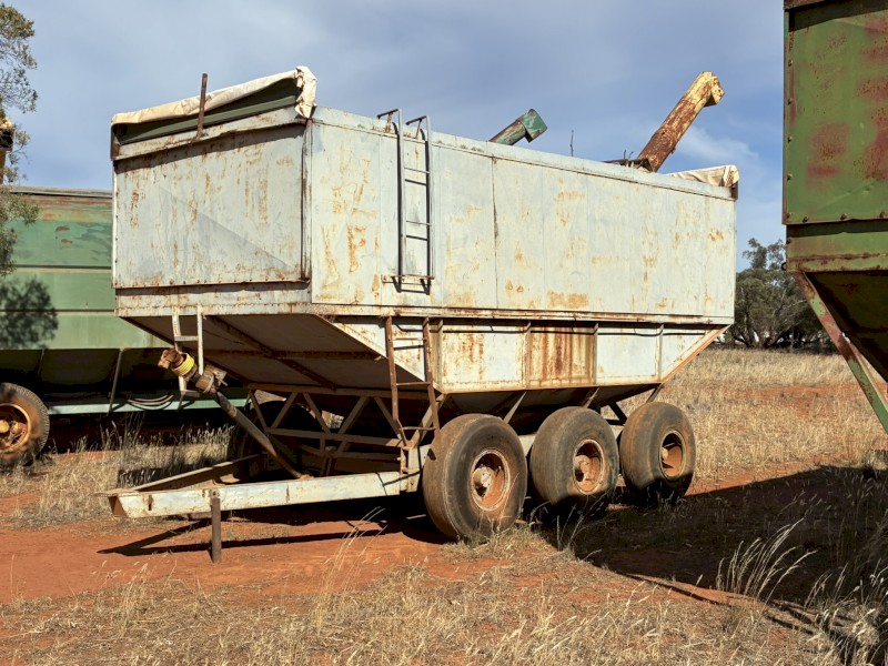 Parkes Industries Mobile Bin. 
