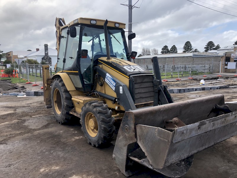 CAT 424D Backhoe