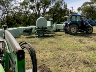 Forage Barley Silage Rolls x 49