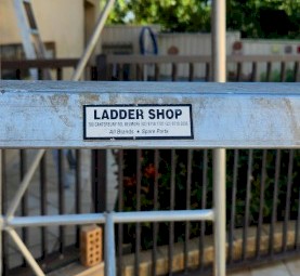 Ladder Shop Brand Aluminum Platform Ladder