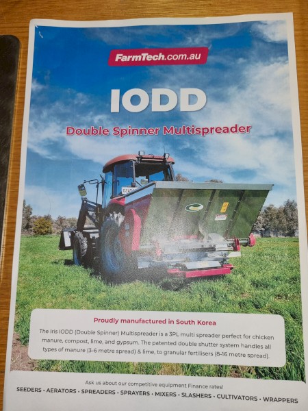 Iris IODD Spreader