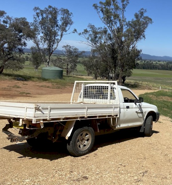 2001 Mitsubishi Triton Trayback Single Cab Ute