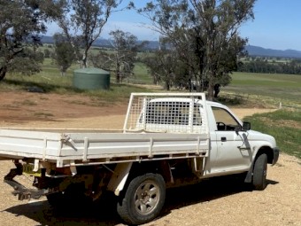 2001 Mitsubishi Triton Trayback Single Cab Ute
