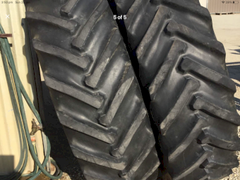 Tractor Tyres Plus Rims 18.4 x 42R (480/80R42) x 2