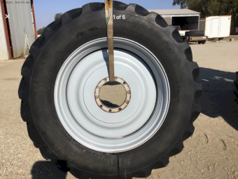 Tractor Tyres Plus Rims 18.4 x 42R (480/80R42) x 2