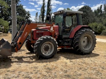 2001 Massey Ferguson 6290 Tractor with Challenge 3831 Loader