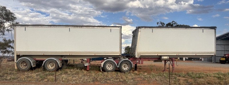 2005 Lusty EMS 19m Tipper Trailers