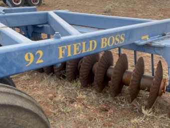 2001 Grizzly 92 Field Boss Offset Disc