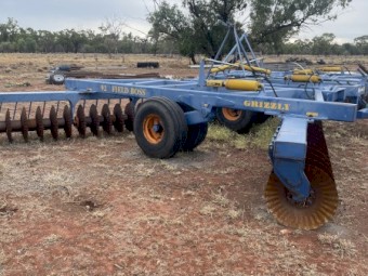 2001 Grizzly 92 Field Boss Offset Disc