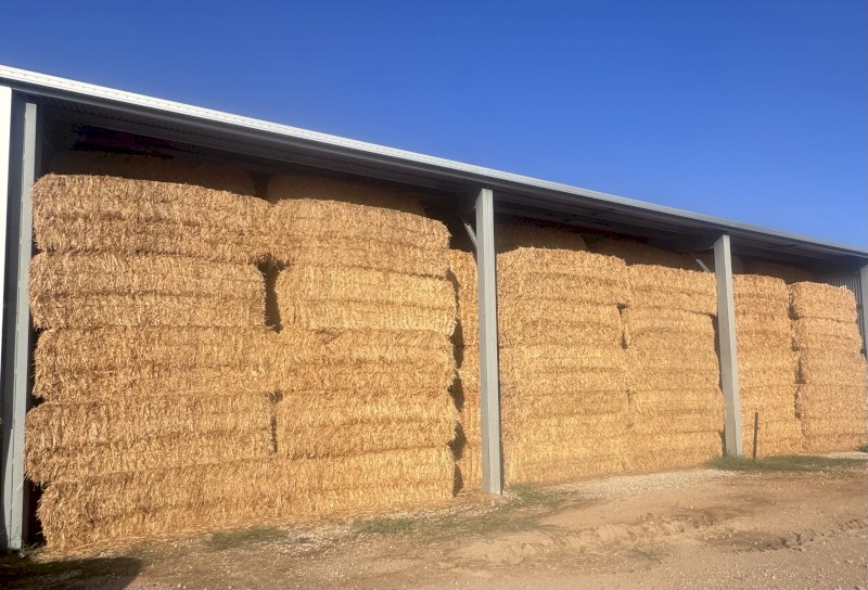 1100mt Oaten Hay 8x4x3 Bales