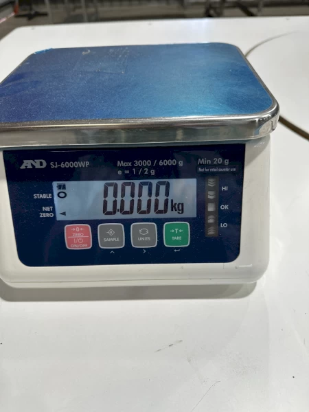 Small bench scales 