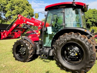 Solis S90 90HP Tractor – Air Cab & 4-in-1 Loader