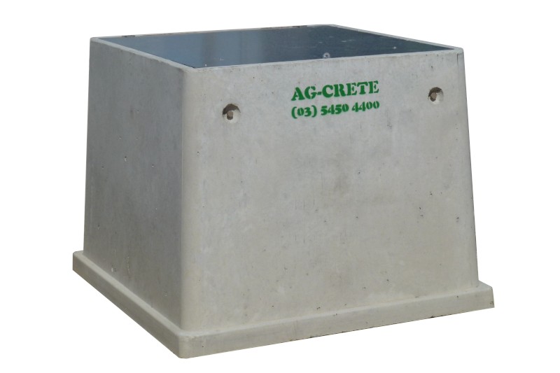 CLEARANCE! 900mm² Concrete Valve Box Pump Cover - Ag-Crete