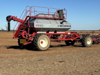 2017 Morris C2 60ft Contour Bar with Morris 9550 ICT Air Cart