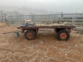 Vintage Heavy Duty Farm Trailer