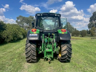 2021 John Deere 6110M Tractor with Loader